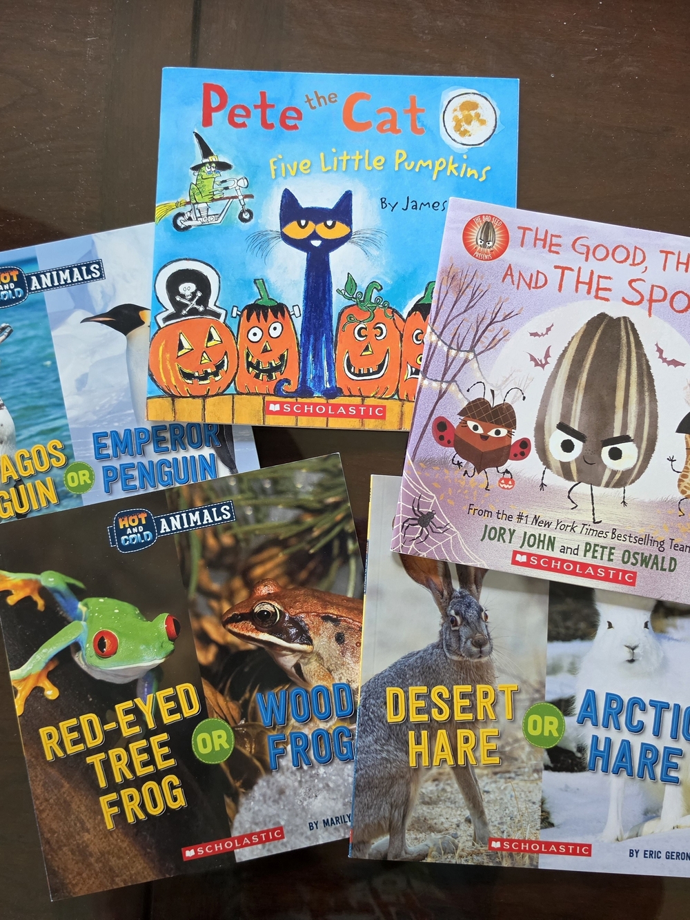 Set Of 5 Scholastic Children's Books